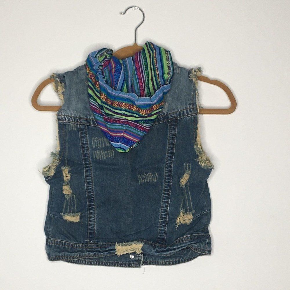 denim jacket/vest size S  - Picture 3 of 5
